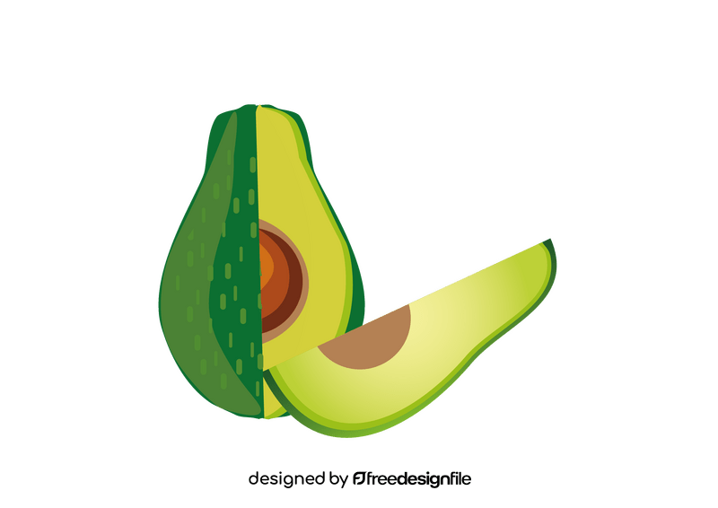 Avocado clipart