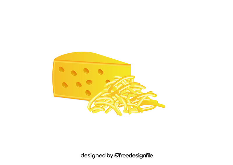 Shredded Cheese clipart