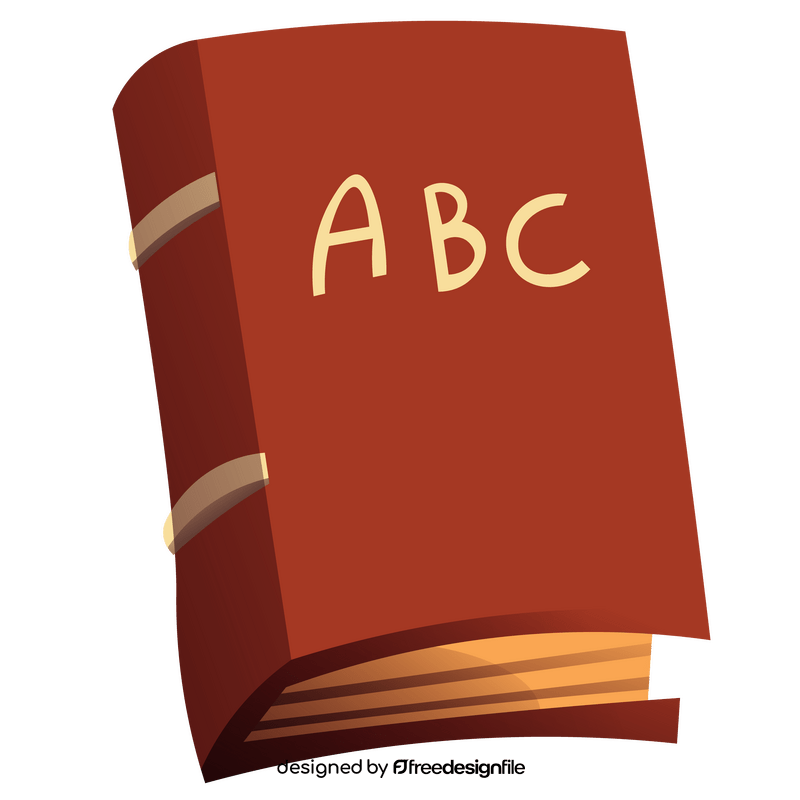 ABC book free clipart
