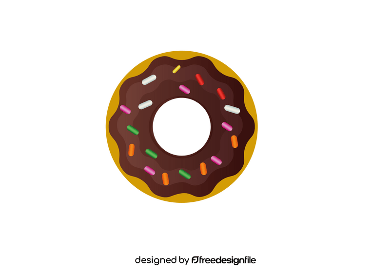 Chocolate Donuts clipart