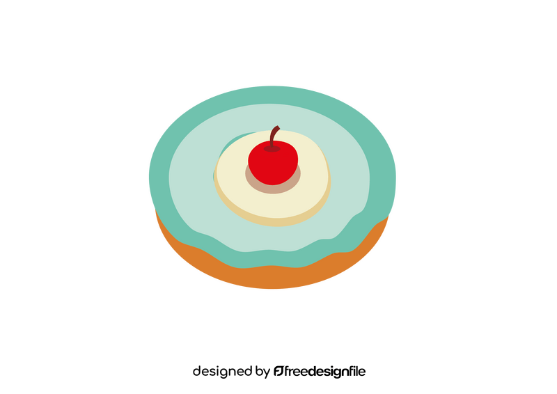 Cherry Donuts clipart