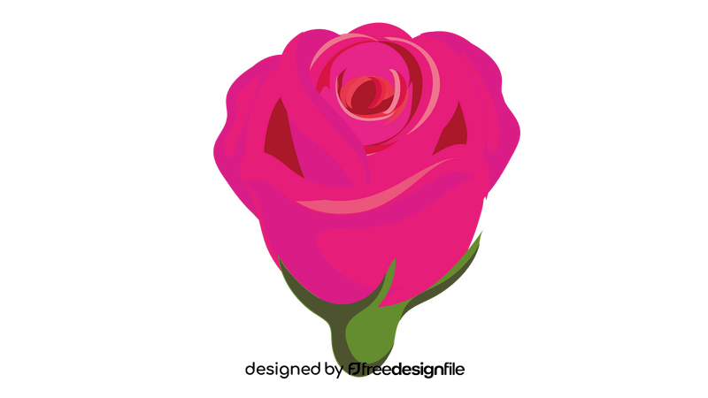 Pink Rose clipart