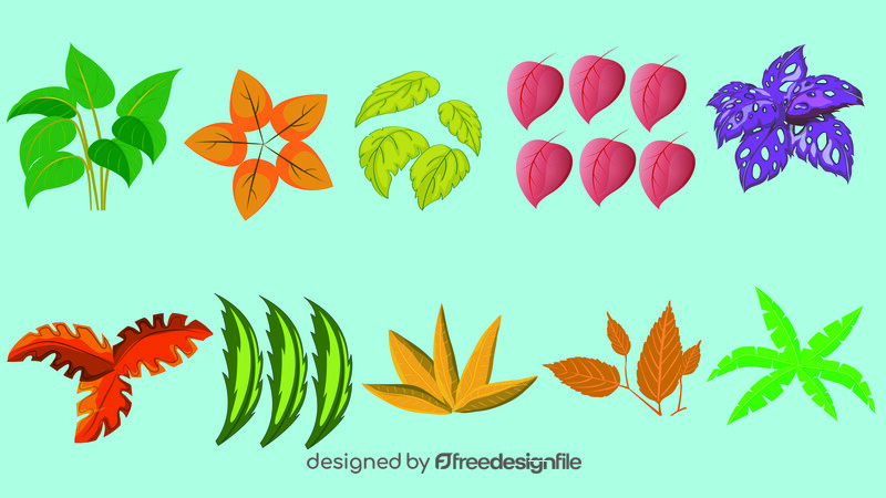 Leaves vector