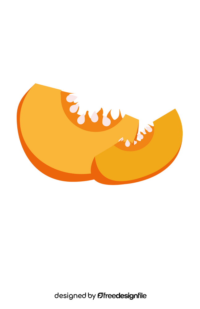 Pumpkin Slices clipart