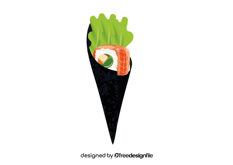 Sushi Cone clipart