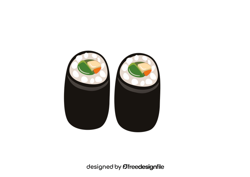 Sushi Rolls clipart