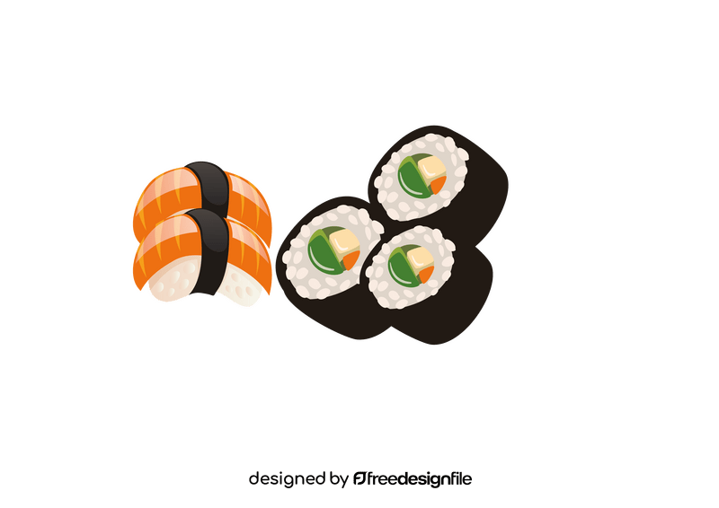 Sushi Rolls clipart