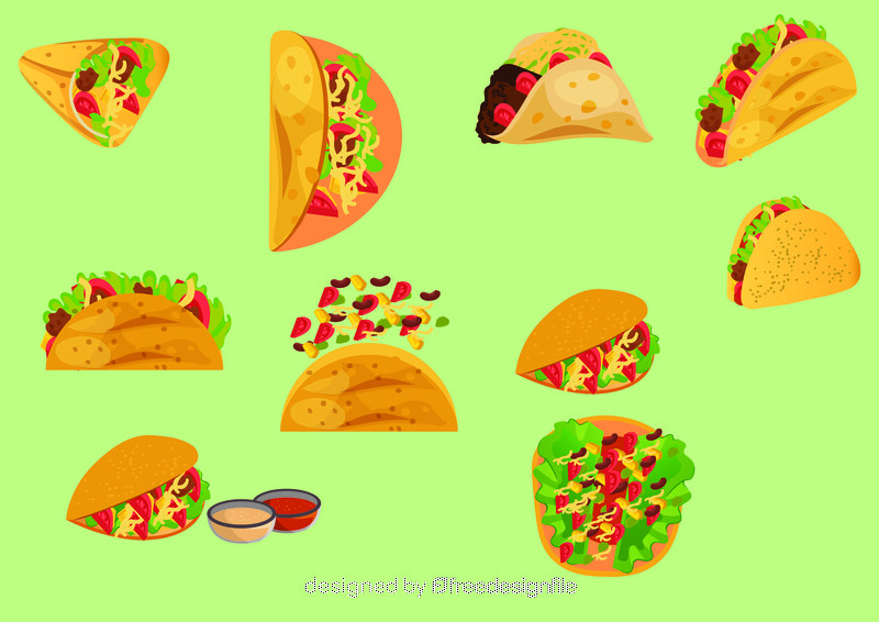 Tacos vector