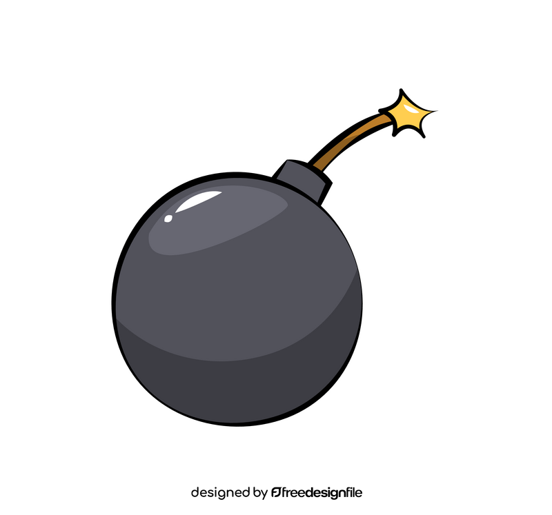 Bomb cartoon clipart