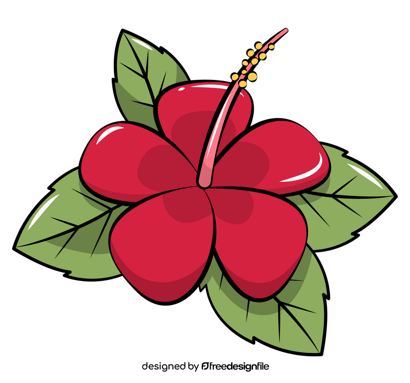 Hibiscus clipart