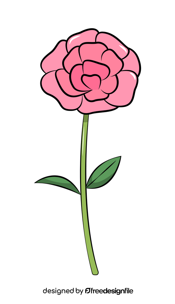 Peony clipart