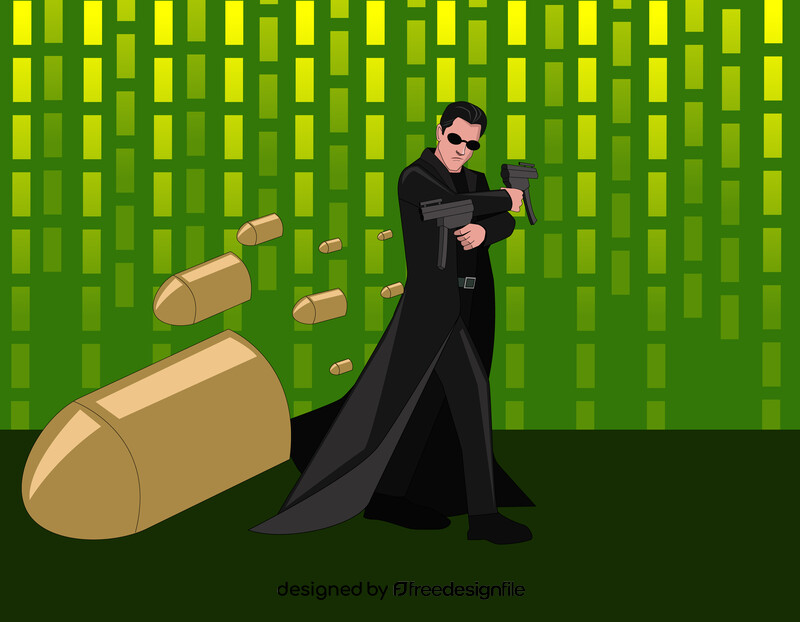 Neo Matrix drawing vector