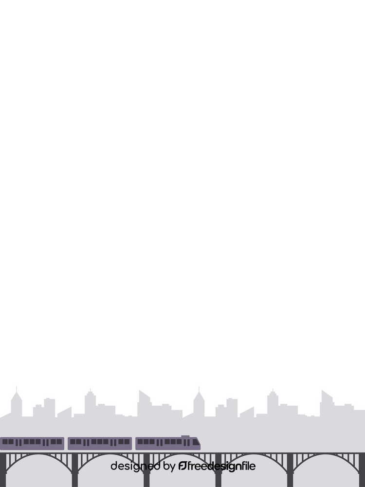 City frame clipart