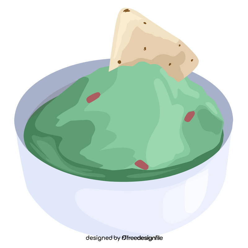 Guacamole clipart