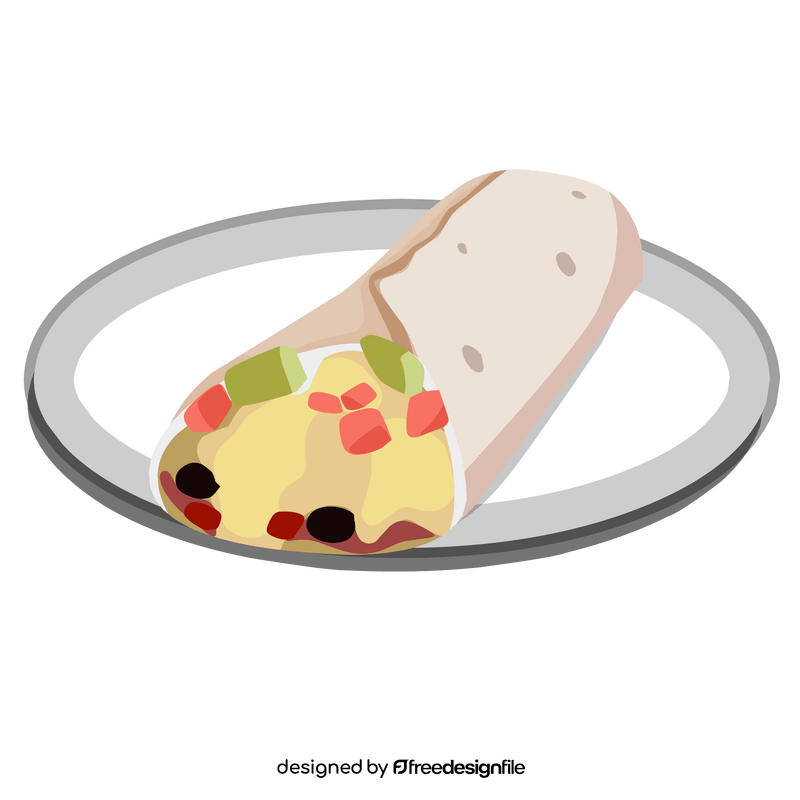 Burrito clipart