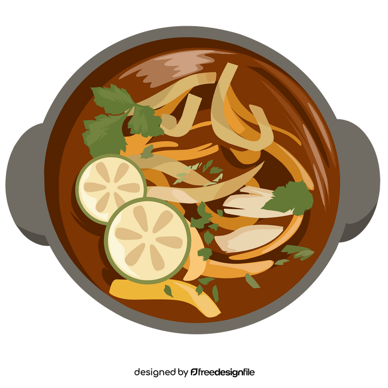 Sopa de Lima clipart