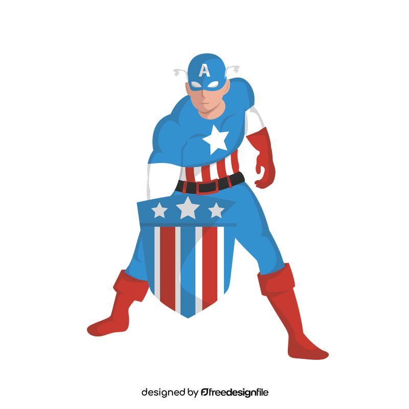 Captain America clipart