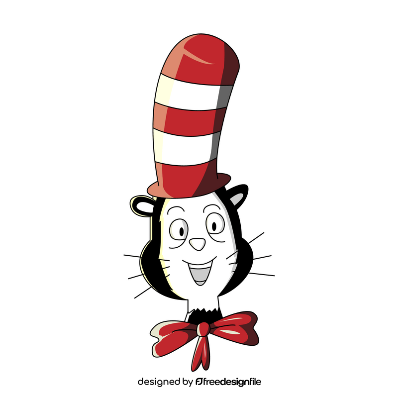 Cat in the Hat clipart