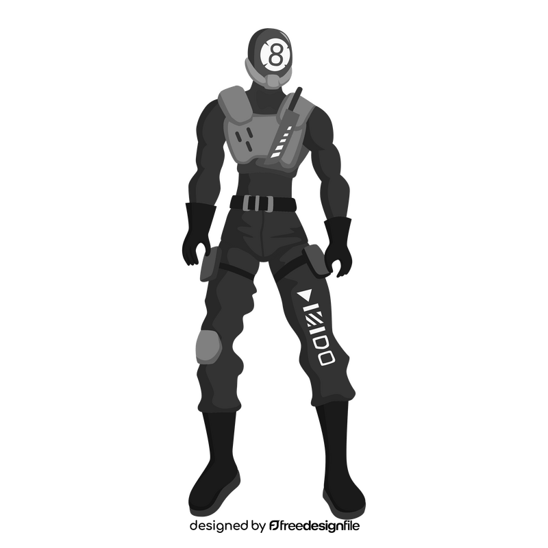 Fortnite 8 Ball clipart