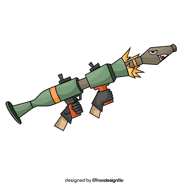 Fortnite rocket launcher clipart