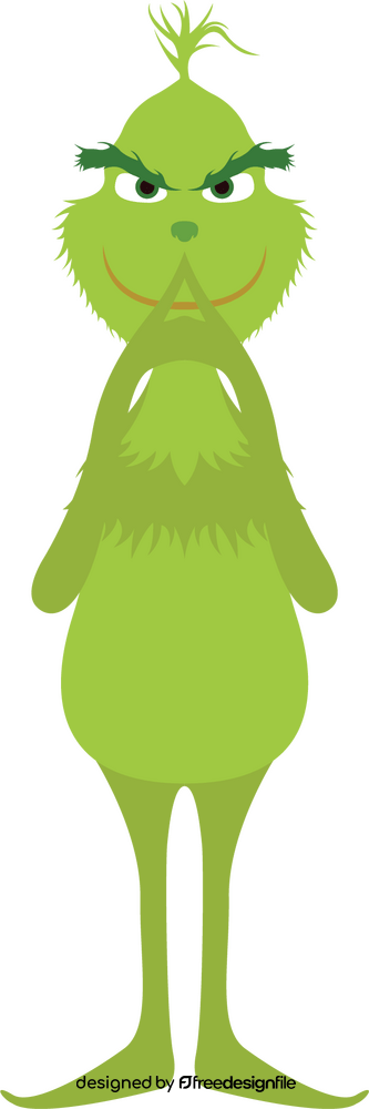 Grinch character clipart