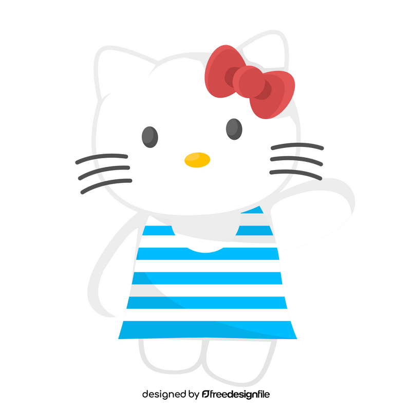 Hello Kitty summer clipart