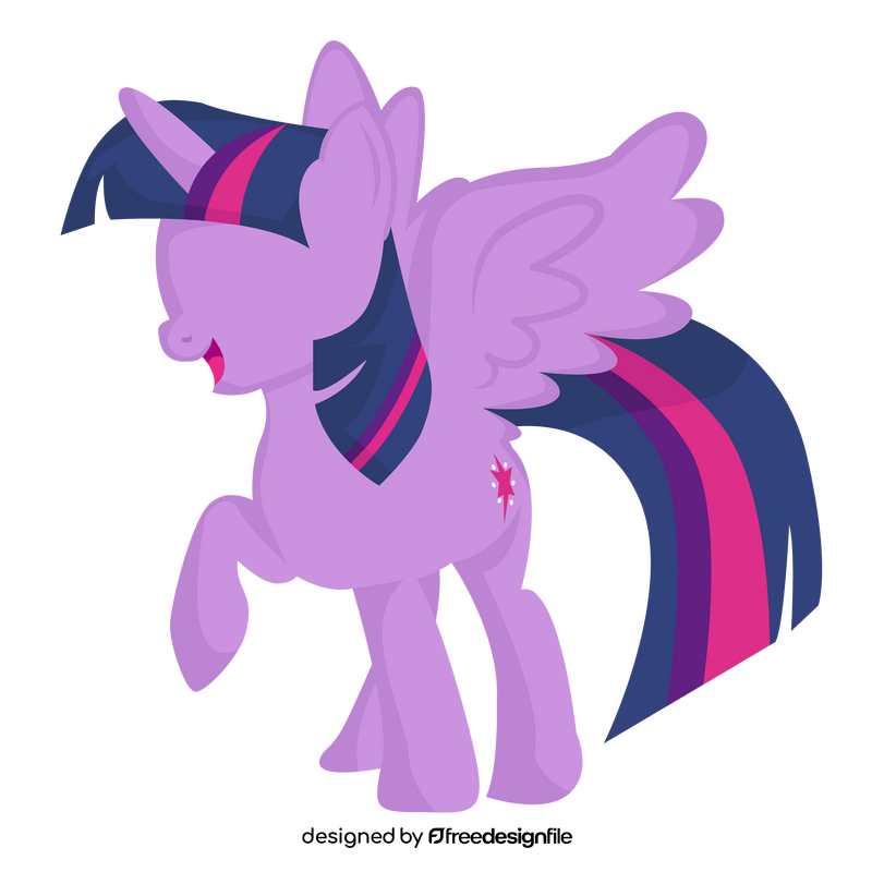 Cute My Little Pony Twilight Sparkle clipart