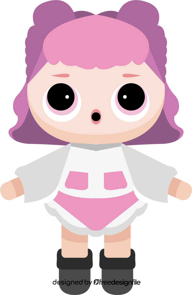 Surprise doll clipart