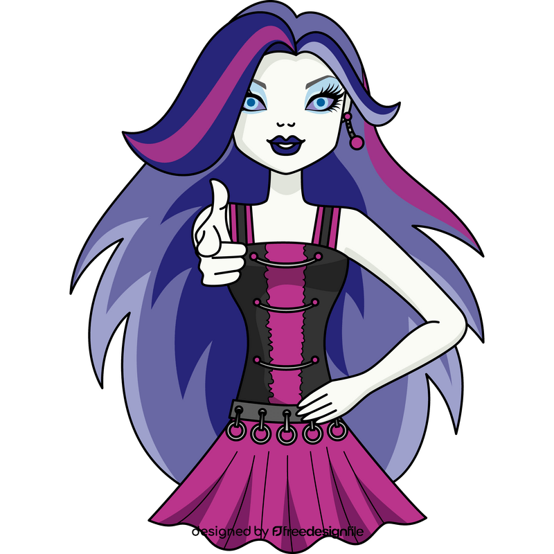 Monster High Spectra Vondergeist clipart