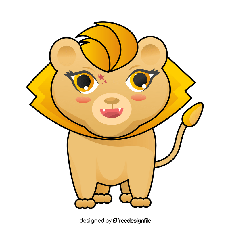 Littlest Pet Shop Lion clipart