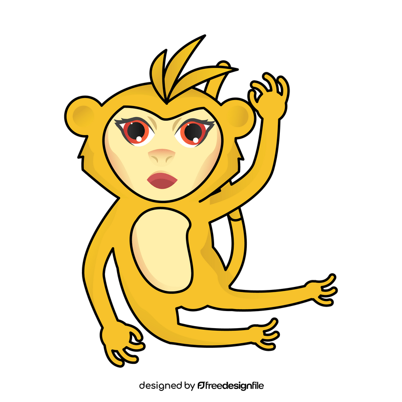 Littlest Pet Shop Monkey clipart