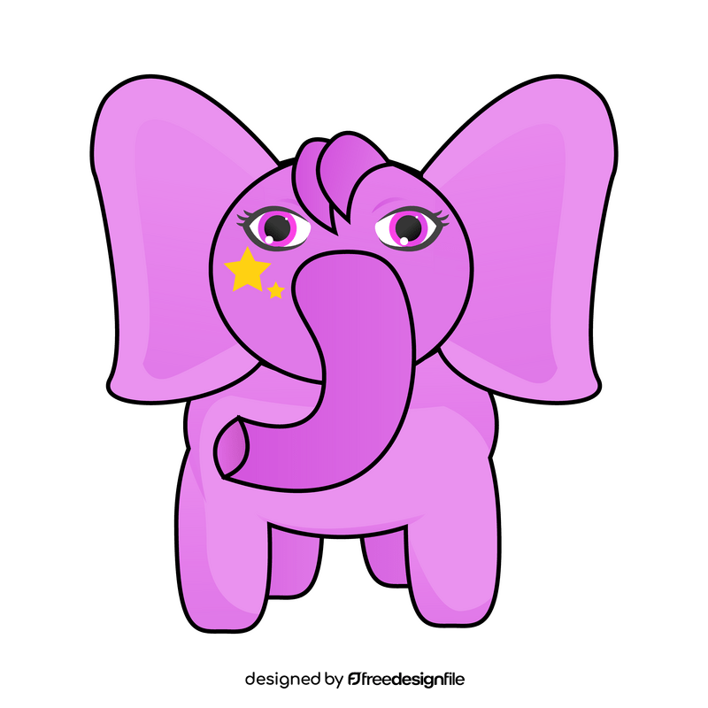 Littlest Pet Shop cute elephant clipart