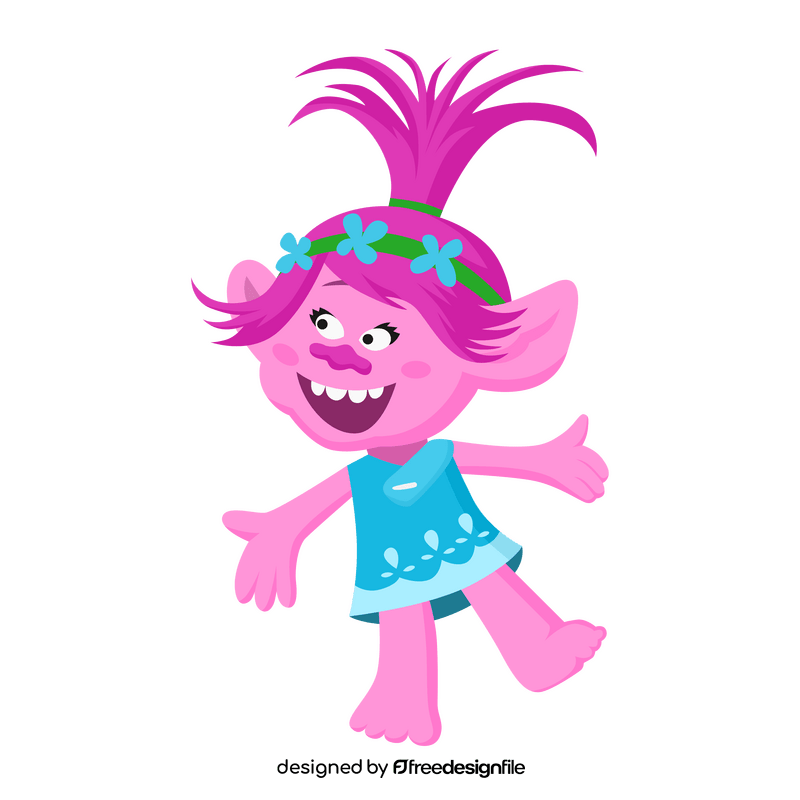 Trolls Poppy clipart