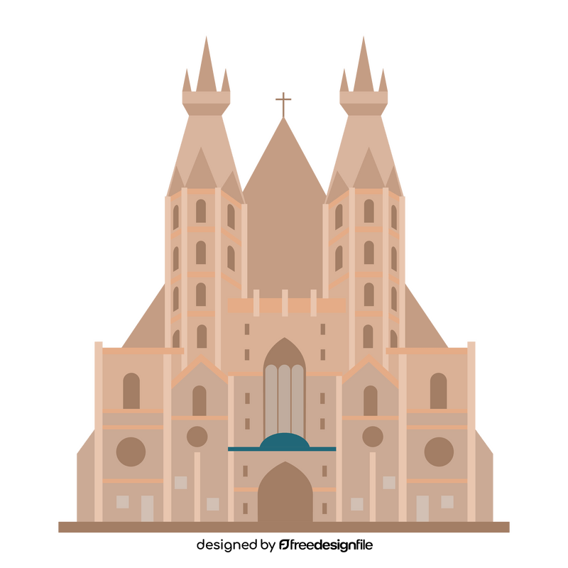 St Stephen Cathedral clipart