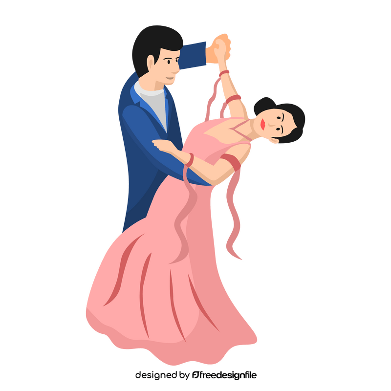 Waltz dance clipart