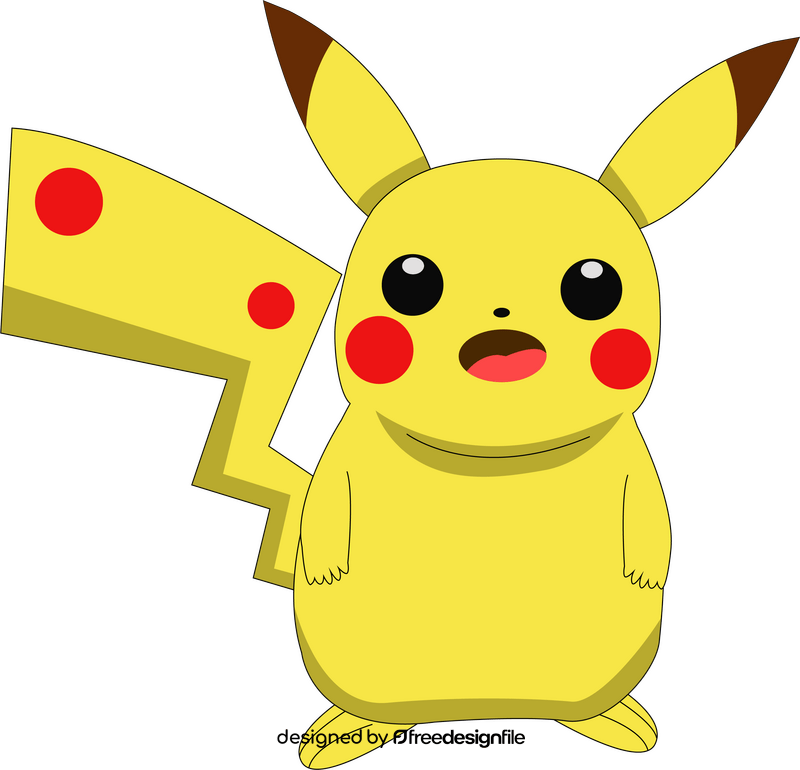 Pikachu Pokemon clipart