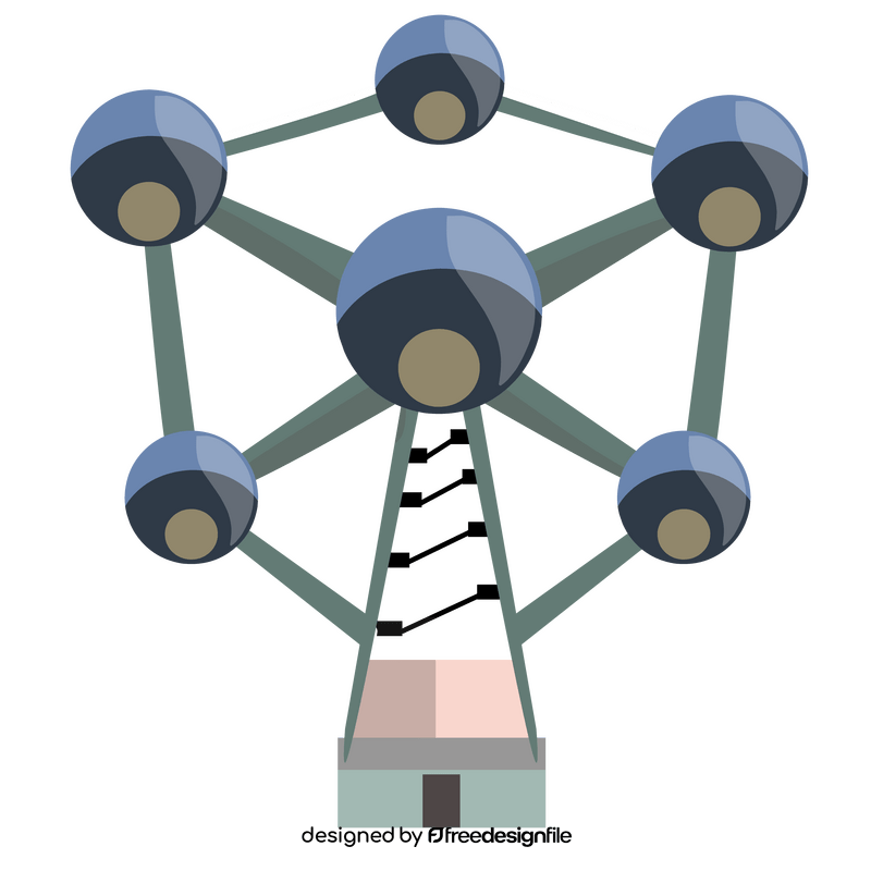 Atomium clipart free download