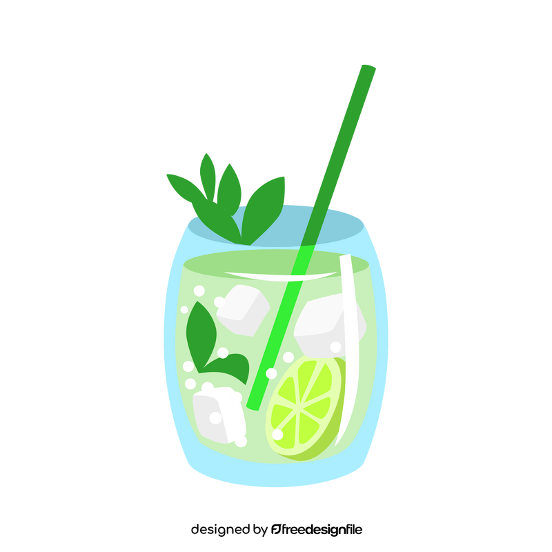 Cuban mojito clipart