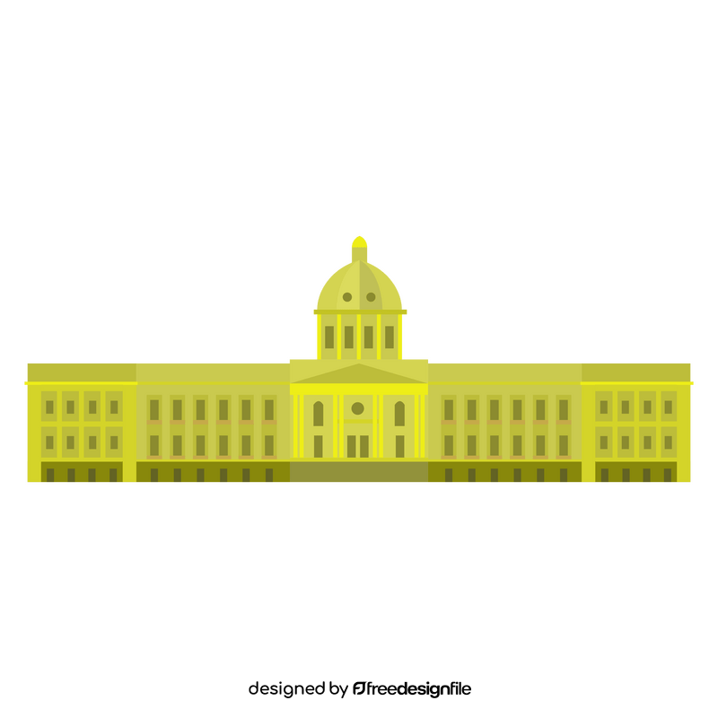 Palacio Nacional Dominicano clipart