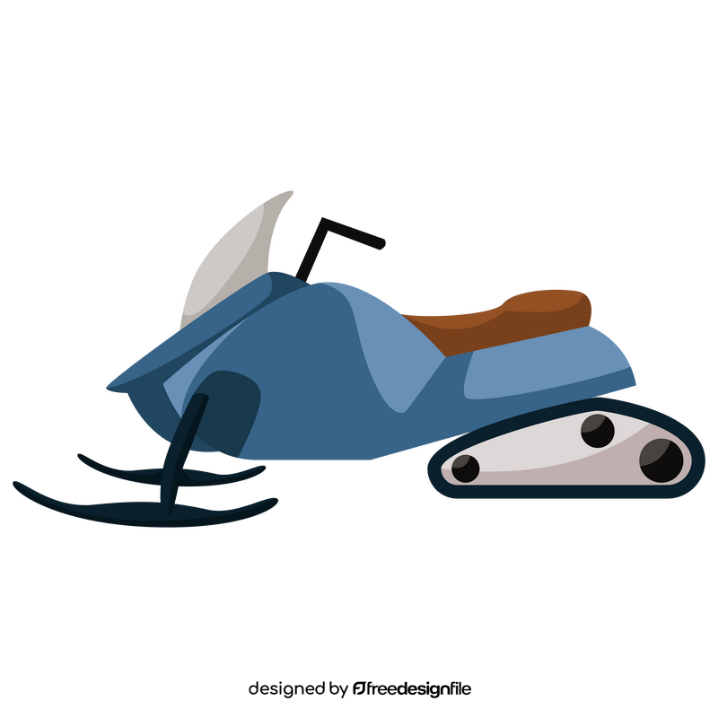 Snowmobile clipart