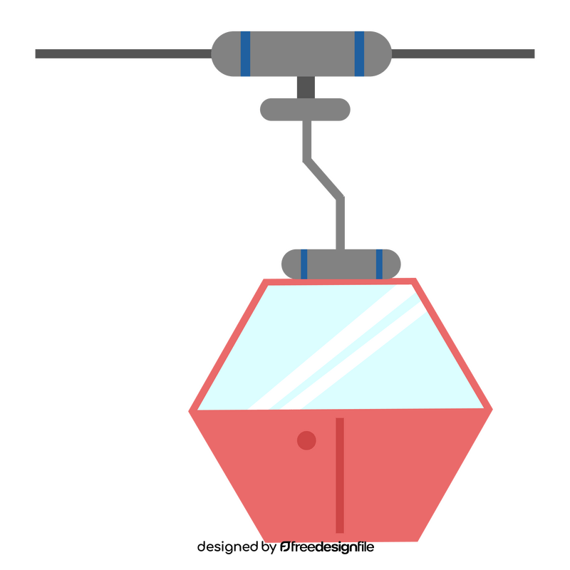 Hong Kong cable car clipart