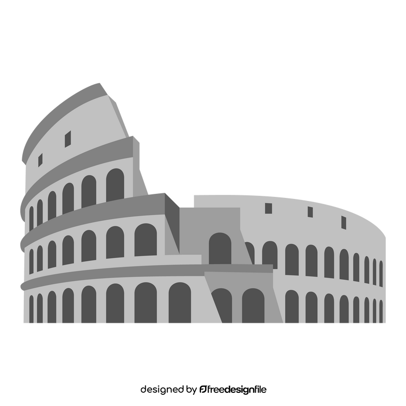 Colosseum clipart