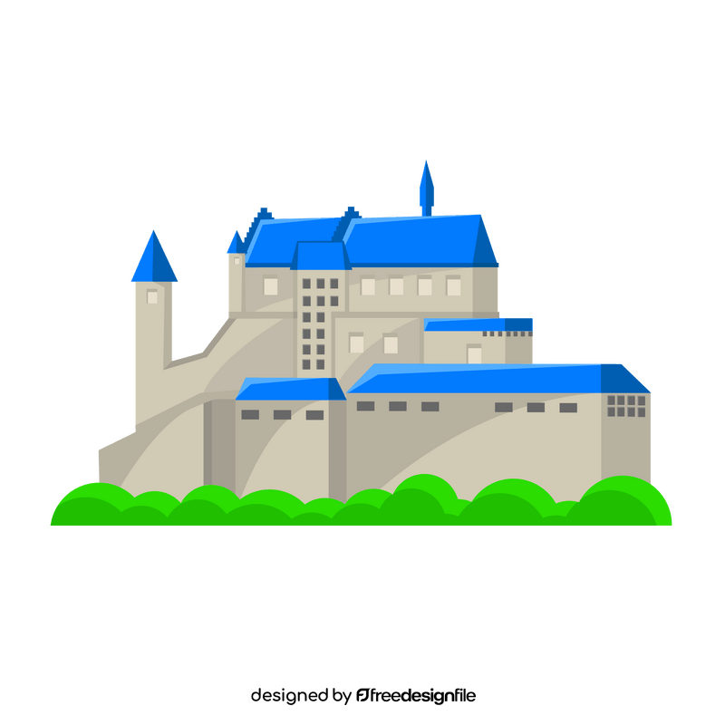 Vianden Castle clipart