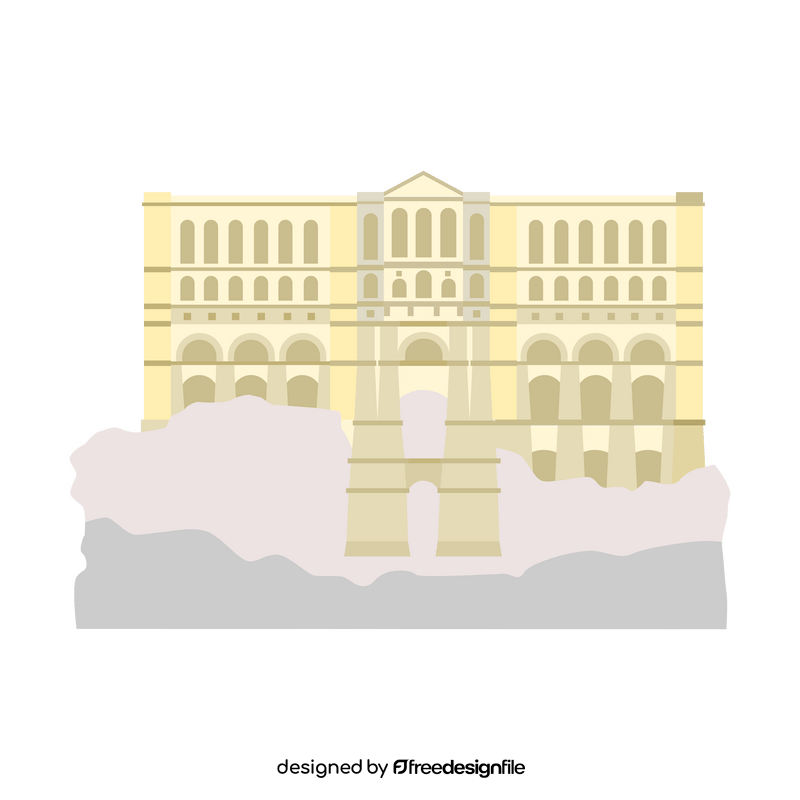 Oceanographic Museum of Monaco clipart