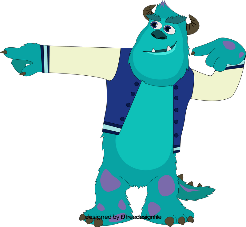 Sullivan Disney Monsters Inc clipart