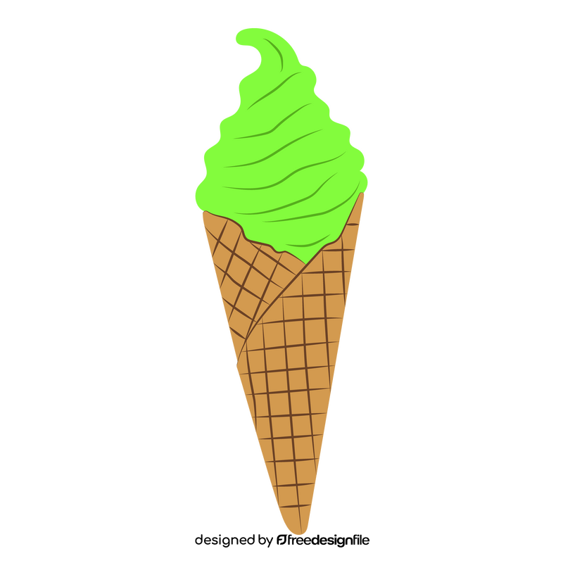 New Zealand natural ice cream clipart