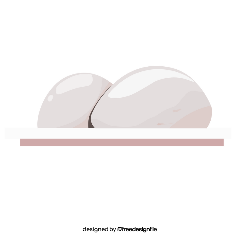 Pounded yam clipart