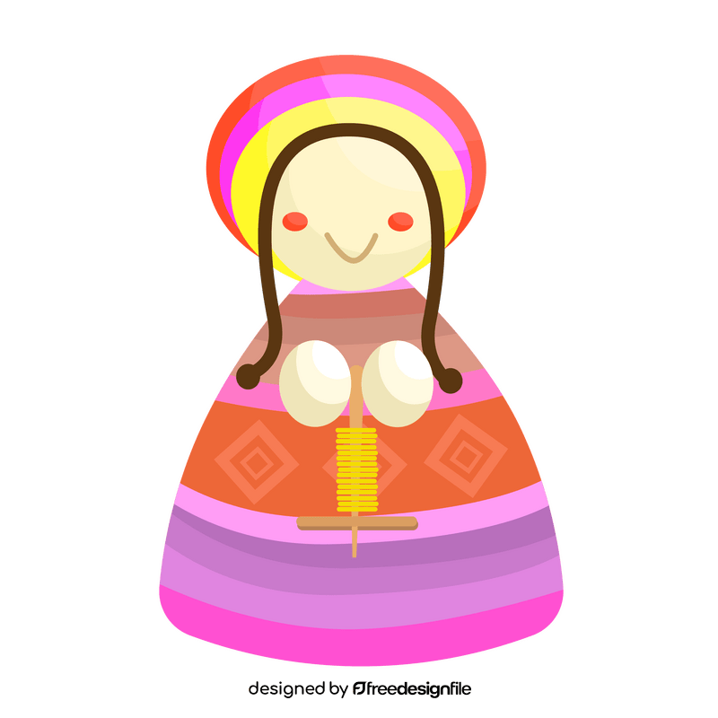 Santurantikuy doll clipart