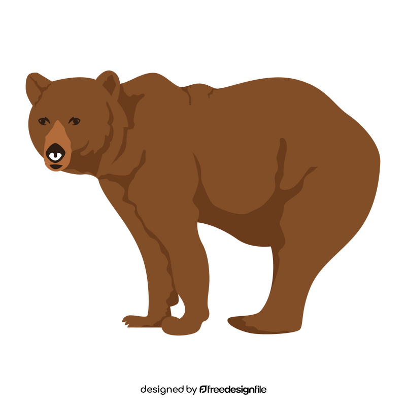 Russian bear clipart