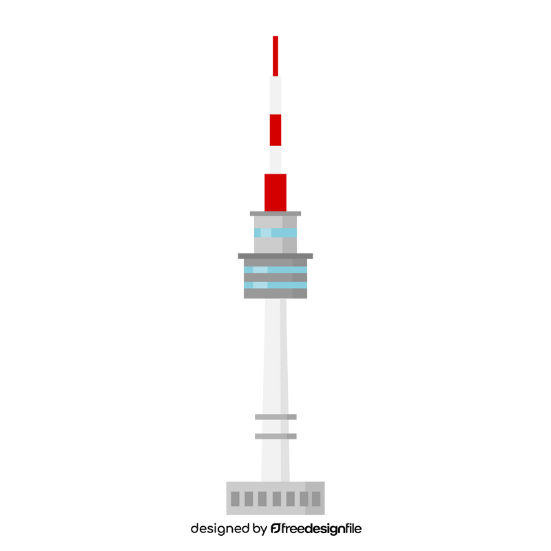 N Seoul Tower clipart